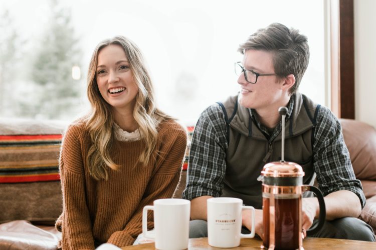 Cozy In-Home Session: Mariah + Tanner