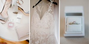 Bridal gown details